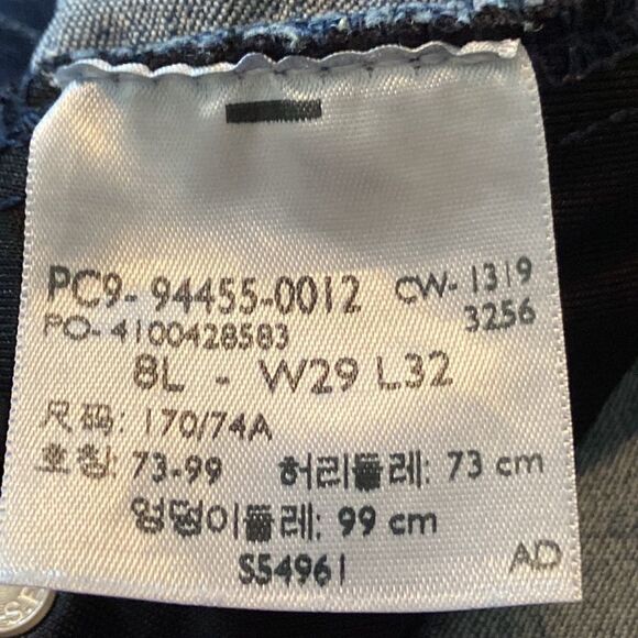 Levi’s  totally shaping pull-on skinny denim jeans W29 - Picture 8 of 8